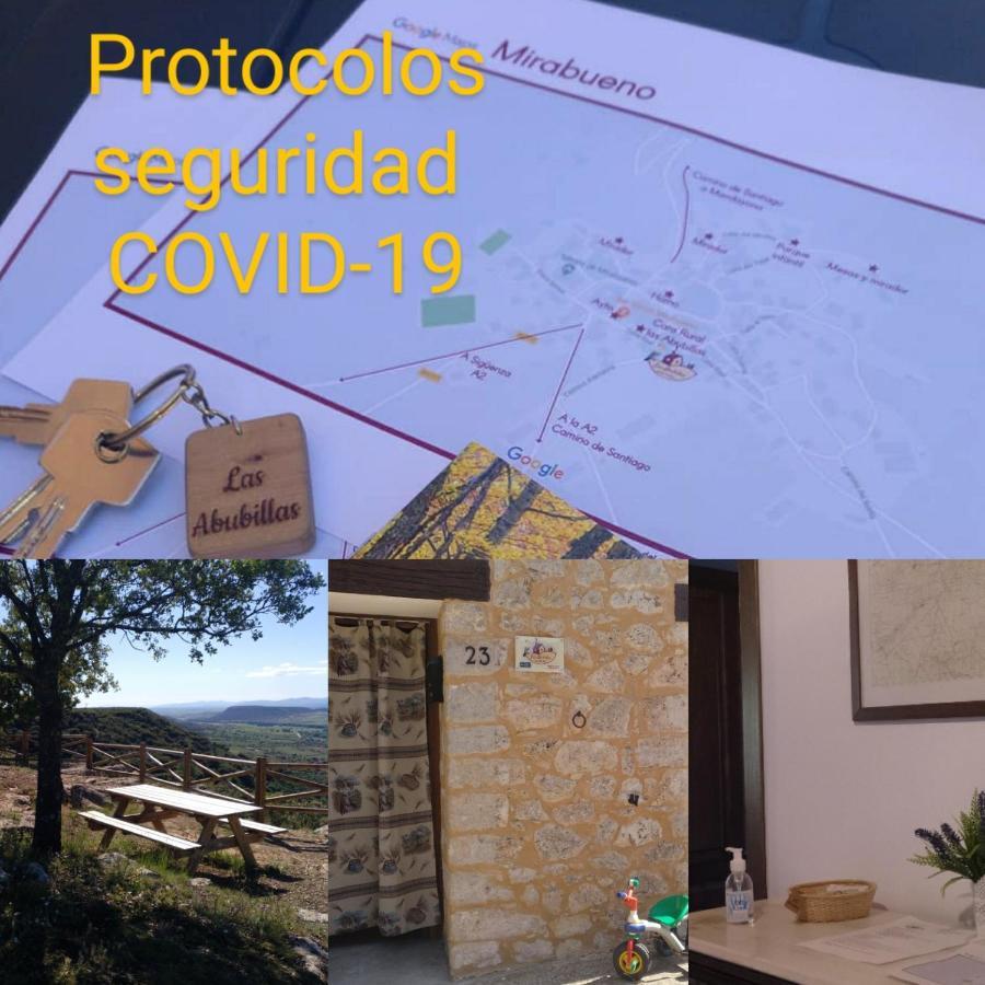 Casa Rural Las Abubillas Mirabueno 外观 照片